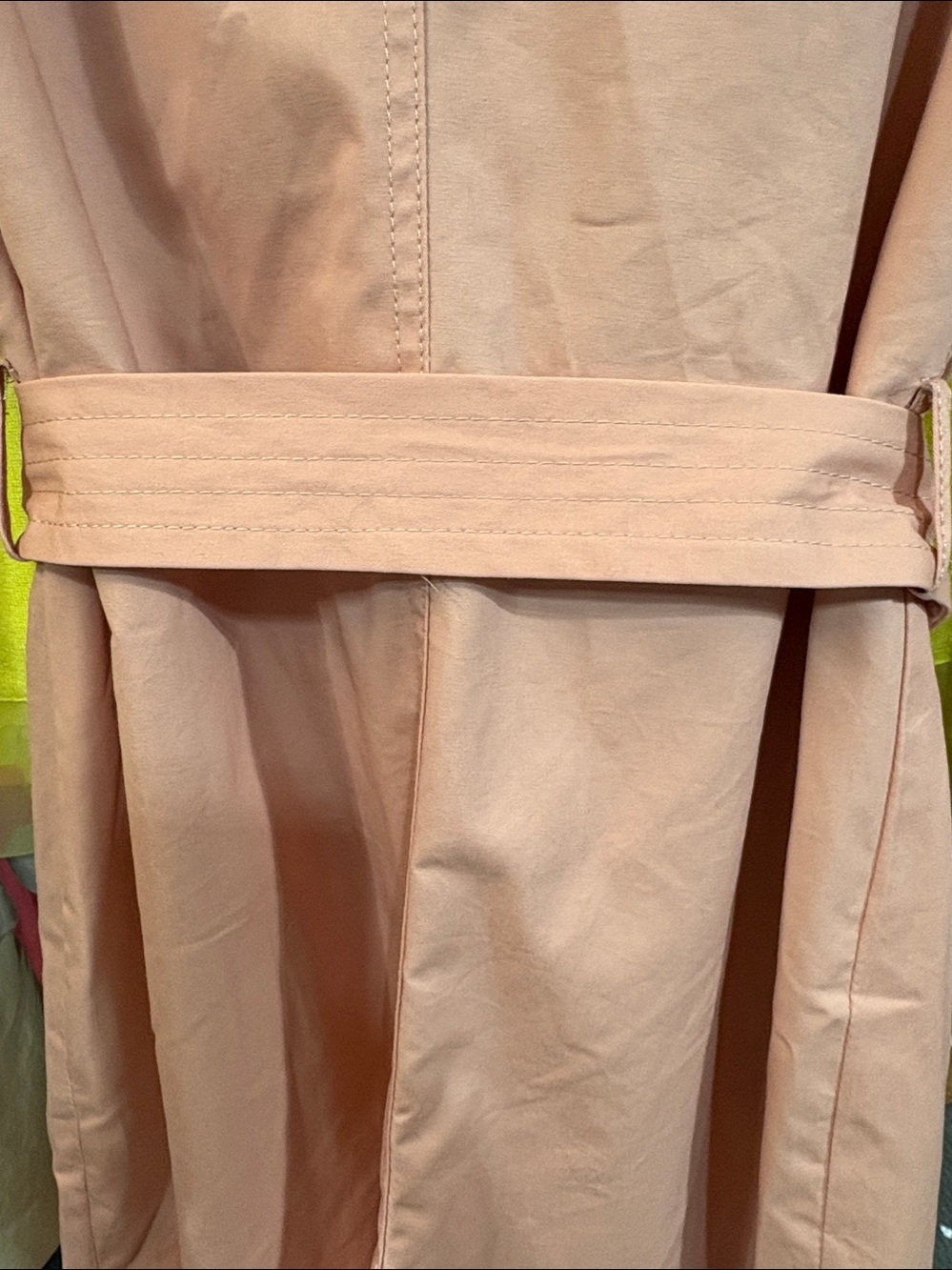 NWT Pink Trenchcoat $119 - Picture 5 of 6